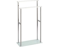 Wenko Handdoekenrek Debar 83 Cm Rvs/glas Chroom
