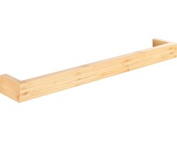 WENKO Handdoekhouder Bambusa 60cm breed - FSC bamboe - Handdoekrek - Handdoekenrek - Handdoekstang