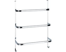 WENKO Handdoekhouder Irpinia 55x78cm Staal Chroom - Handdoekrek - Handdoekenrek - Handdoekstang