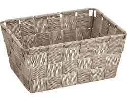 Wenko Opbergmand Adria 19 X 9 X 14 Polypropyleen Taupe