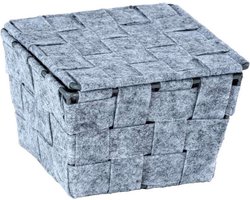 Wenko Opbergmand Adria Feltro 14 Cm Polyester Grijs