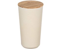 Wenko Opbergpot Bondy 950 Ml Keramiek/bamboe Crème