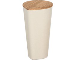 Wenko Opbergpot Derry 1 Liter Bamboe Beige/naturel