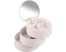 Wenko Organizer Cosmetica 3-laags Dames 13 X 15 Cm Roze
