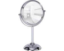 Wenko Spiegel Cosmetisch Globo 11 X 29,5 Cm Glas/staal Chroom
