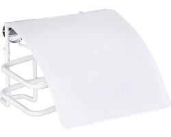 Wenko Toiletrolhouder Classic Plus 14 X 9 Cm Staal Wit