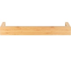 WENKO Wand Handdoekhouder Bambusa 40cm breed - Handdoekrek - Handdoekenrek