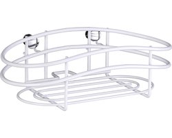 Wenko Wandrek Classic Plus 15 X 24 Cm Staal Wit