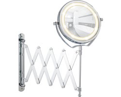 Wenko Wandspiegel Telscoop - Brolo - Chroom