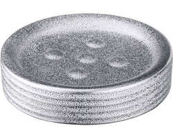 Wenko Zeephouder Polaris 11 X 2,5 Cm Keramiek Zilver