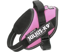 WERELD BEKENDE JULIUS K9 IDC POWERTUIG VOOR TEKSTLABELS ROZE MAAT: MINI