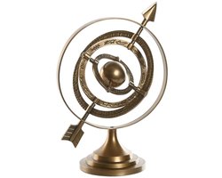 Wereldbol Home ESPRIT Gouden Vintage 30 x 20 x 30 cm