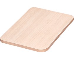 Werkblad BouncyDesk Tafelblad - 50x70 cm - Licht Eiken - Afgeronde hoeken