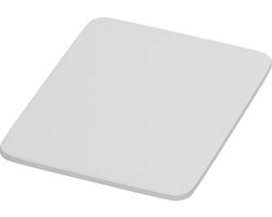 Werkblad BouncyDesk Tafelblad - 50x70 cm - Wit - Afgeronde hoeken