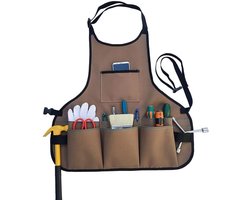 Werkschort - Soldeerschort - Werkschort met Zakken - Verstelbare Gespsluiting - voor Mannen en Vrouwen - voor Tuin, Kapper, Keuken, Koken, Bakken, Kunstenaar, Schilderen