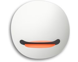 Werkwaardig Smilling Mirror - Rood - Lachspiegel met rood tong plankje - van Dutch Designer Job van den Berg