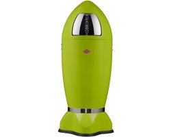 Wesco afvalbak Spaceboy, afvalbak, afvalemmer, staalplaat, limoengroen, 35 l, 138631-20