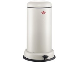 WESCO Baseboy Prullenbak met Soft Close | 20 Liter | Metaal - Mat zand | Pedaalemmer