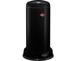 WESCO Baseboy Prullenbak met Soft Close | 20 Liter | Metaal - Zwart | Pedaalemmer