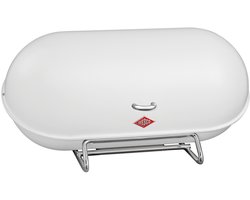 WESCO Breadboy Broodtrommel | 12 Liter | Metaal - Mat wit | Broodbewaardoos