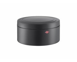 WESCO Classic Line Gebaksdoos met Deksel | 4 Liter | Metaal - Mat grafiet | Koekjesdoos