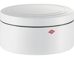 WESCO Classic Line Gebaksdoos met Deksel | 4 Liter | Metaal - Mat wit | Koekjesdoos
