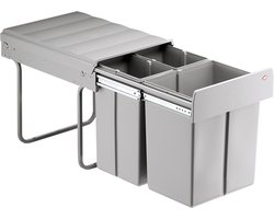 Wesco Inbouw afvalbak 40 liter, 1 x 20 liter en 2 x 10 liter