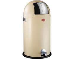 Wesco Kickboy Prullenbak - 40 l - Amandel
