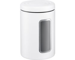 Wesco voorraadbus met venster - 2.0 liter - Mat Wit