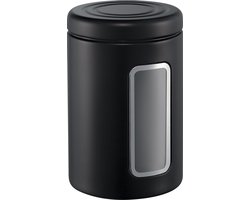 Wesco - Voorraadbus met venster - 2.0 liter - Mat Zwart