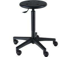 Wesjon - PEB3025 eco - Tabouret Kruk - PUR zitting - hoogte verstelbaar - wielen