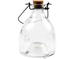 Wespenvanger - Glazen Wespenvanger - Transparante Wespenval - Buiten BBQ Bescherming - Ongewenste Insecten Vanger - 13 Cm