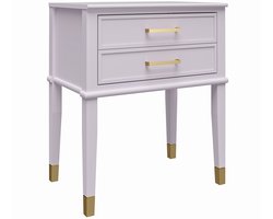 Westerleigh-Uitzettafel - 2-laden - Paars