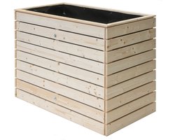 Westmann Houten Verhoogde Plantenbak Moestuin Asket L - 130x70x90cm