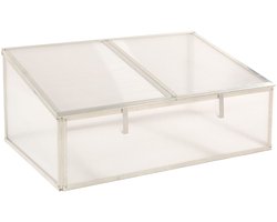 Westmann - Koude kast - Aluminium broeikas - Polycarbonaat - L 62 x B 95 x H 41 cm