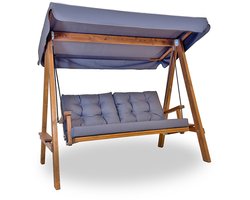 Westmann Pera 2000 Houten Hollywood Schommelbank - 116x203x180 cm