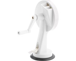 Westmark Bonensnijder met 2 snijopeningen en zuignap, roestvrij staal/kunststof, wit/antraciet, 11842260