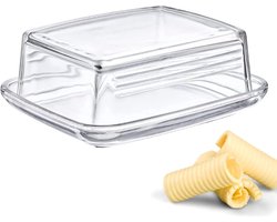Westmark botervloot, decoratief, lengte: 14,3 cm, glas, transparant, 20852260