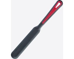 Westmark Gallant pannenkoekenspatel uit kunststof zwart en rood 33x3.5x6.5cm