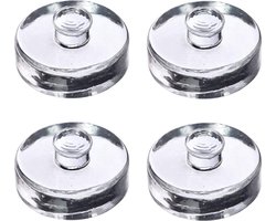 Westmark Gewichten voor fermentatie – set van 4 glazen gewichten voor fermentatie, accessoires voor fermentatie – glas, Ø 7cm