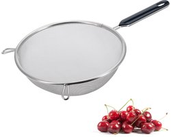 Westmark Huishoudzeef, Traditionell, ø 20 cm, roestvrij staal/kunststof, zilver/zwart, 12852270