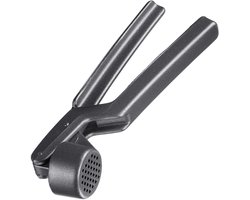 Westmark Knoflookpers - zwart - aluminium - 16 cm - keuken gerei - met nauwkeurig gefreesde kom en perszuiger - voor het beste resultaat