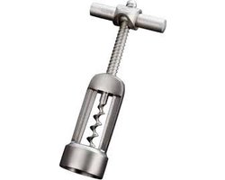 Westmark Kurkentrekker, vleugelkurkentrekker met kurkensnijder, Monopol Edition, staal/gegoten zink, Barolo, satijnglans, 62603380