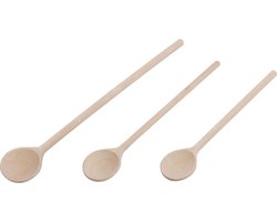 Westmark meng-/baklepelset, 3-delig, lengte: 25/28/35 cm, hout, houtachtig, lichtbruin, 13822270