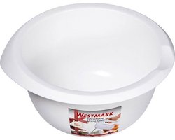 Westmark Mengkom, 2,5 l, met schenktuit, kunststof, wit, 3152227W
