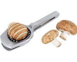 Westmark Multifunctionele snijder, lengte: 19,5 cm, roestvrij staal/aluminium, Champion, zilver, 51702260