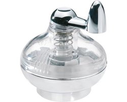 Westmark Nootmuskaatmolen, met opslagruimte, kunststof/roestvrij staal, zilver/doorzichtig, 69572260