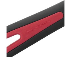 Westmark Pan Spoon, zeer hittebestendig tot 270 °C, schopvormig, interne schaal: 15, 30 en 45 ml, Plastic, Gallant Plus, Zwart/Rood, 29622275