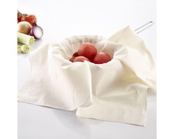 Westmark Passeer-/neteldoek, katoen, 60 x 60 cm, wit, 11932260