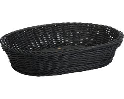 Westmark Saleen Broodmand ovaal 32x23x7cm - zwart